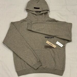 Fear of God Essentials Gray Hoodie